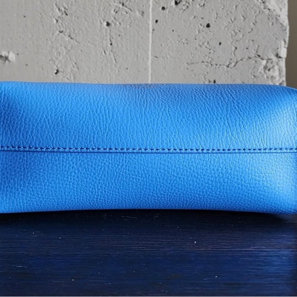 Authenticated Kate Spade Foster Court Pebble Blue Crossbody Bag - Picture 7 of 13